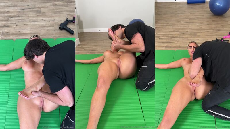 Danii Banks Workout & Fuck
