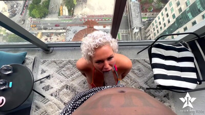 BBC Slut on the Balcony