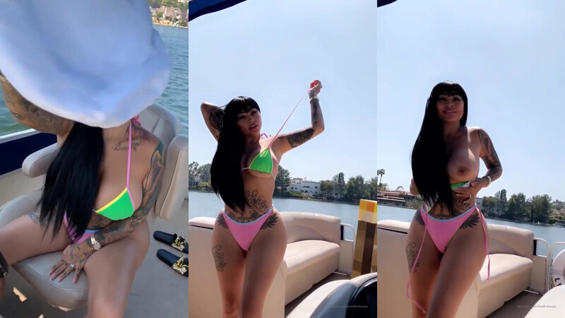 Brittanya Drives The Boat
