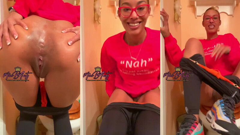 Miss B Nasty Sneaks To Cum In Aunt’s House