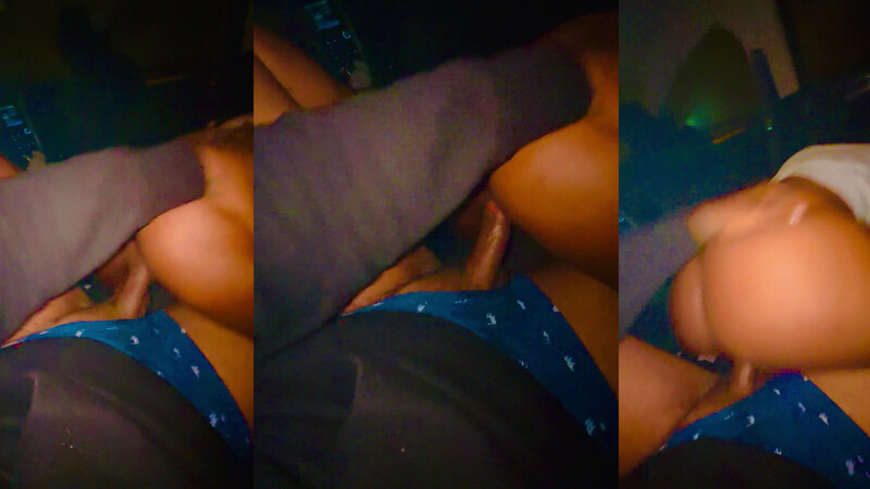 Ebony backseat Fucking