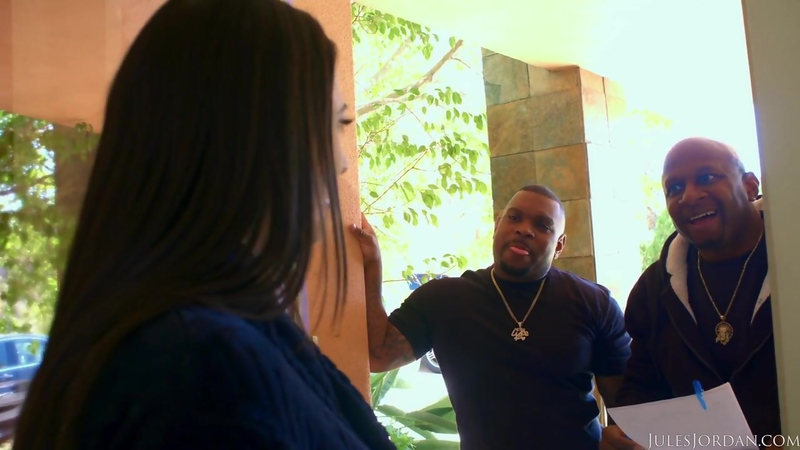 Angela White Threesome With BBC