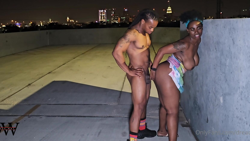 Late Night Rooftop Pussy
